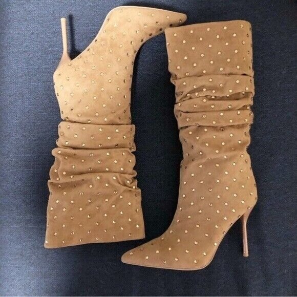 Jeffrey Campbell Shoes - Jeffrey Campbell Women’s The Stud Stiletto Boot - Size 8